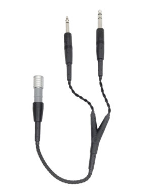 Panel Power (LEMO 6-pin) to Dual GA Plug Adaptor