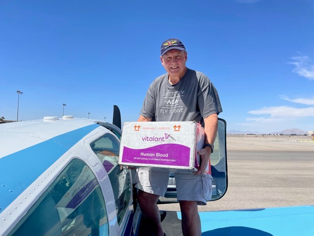 Pilot Shares the Satisfaction of Helping Others