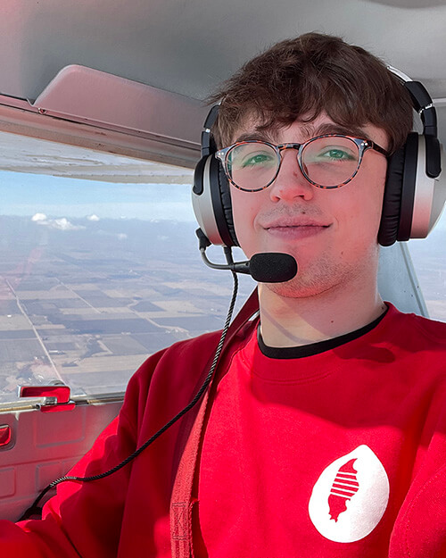 Lightspeed Aviation Ray Scholar Luke Templin